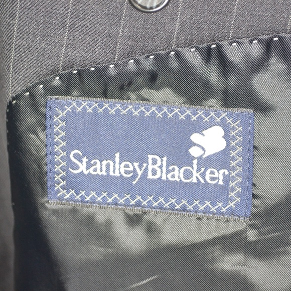 Stanley Blacker 50R Sport Coat Blazer Suit Jacket - Picture 8 of 8